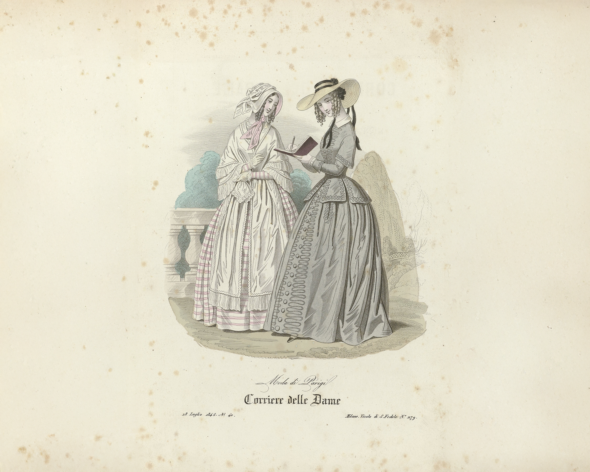 <h2>Le pagine rivoluzionarie del Corriere delle Dame</h2>