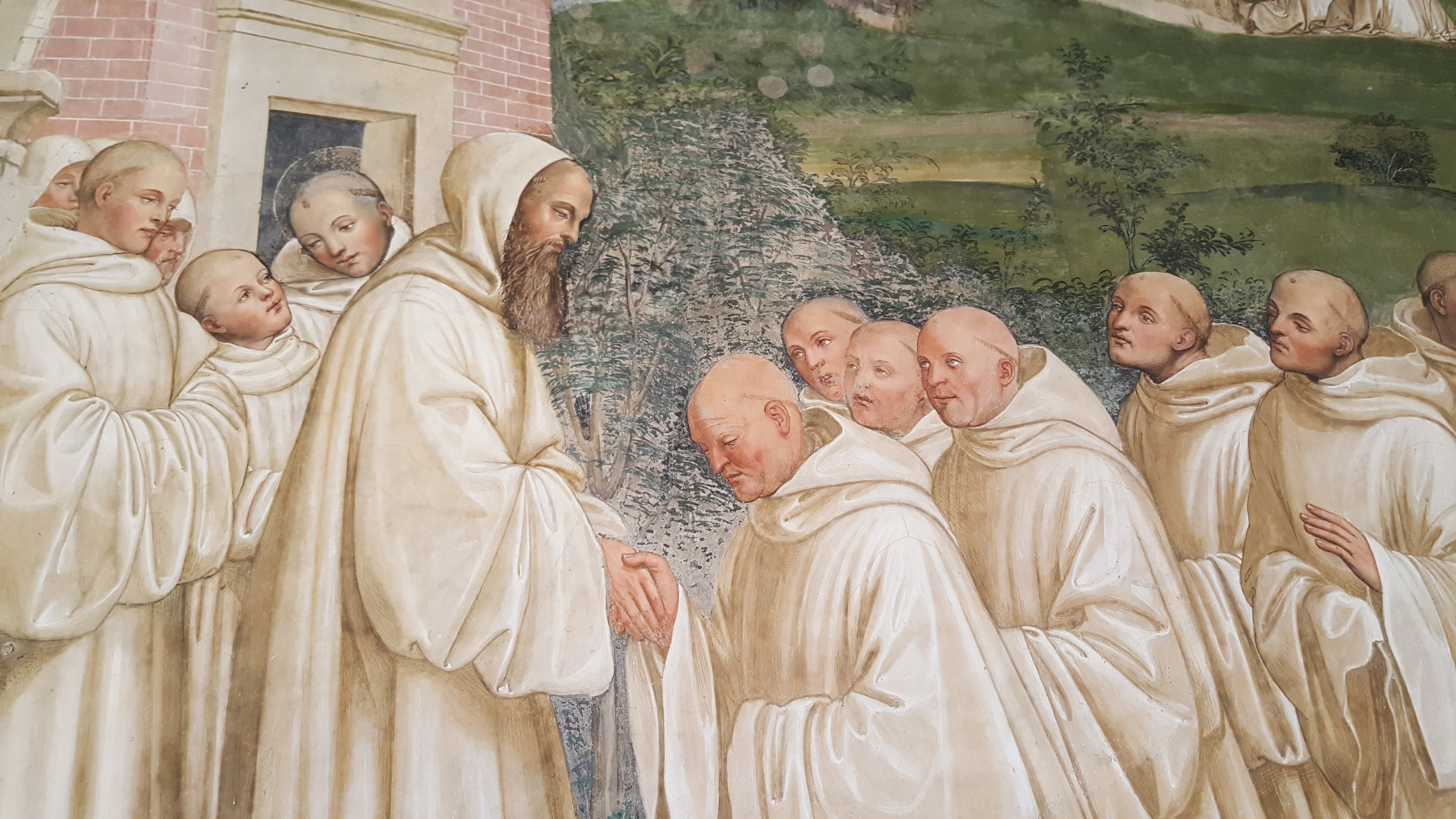 <h2>Signorelli e Sodoma lo dipinsero come un santo<h2>